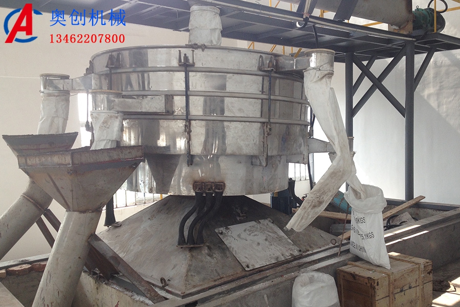 硅微粉專用圓形搖擺篩結構原理 硅微粉專用圓形搖擺篩結構原理